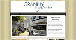 Desktop Screenshot of grannytaughtushow.com